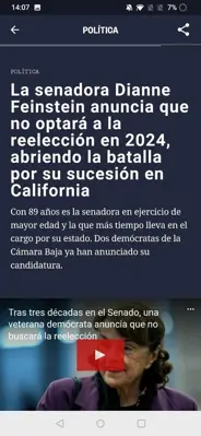 Noticias Telemundo android App screenshot 2